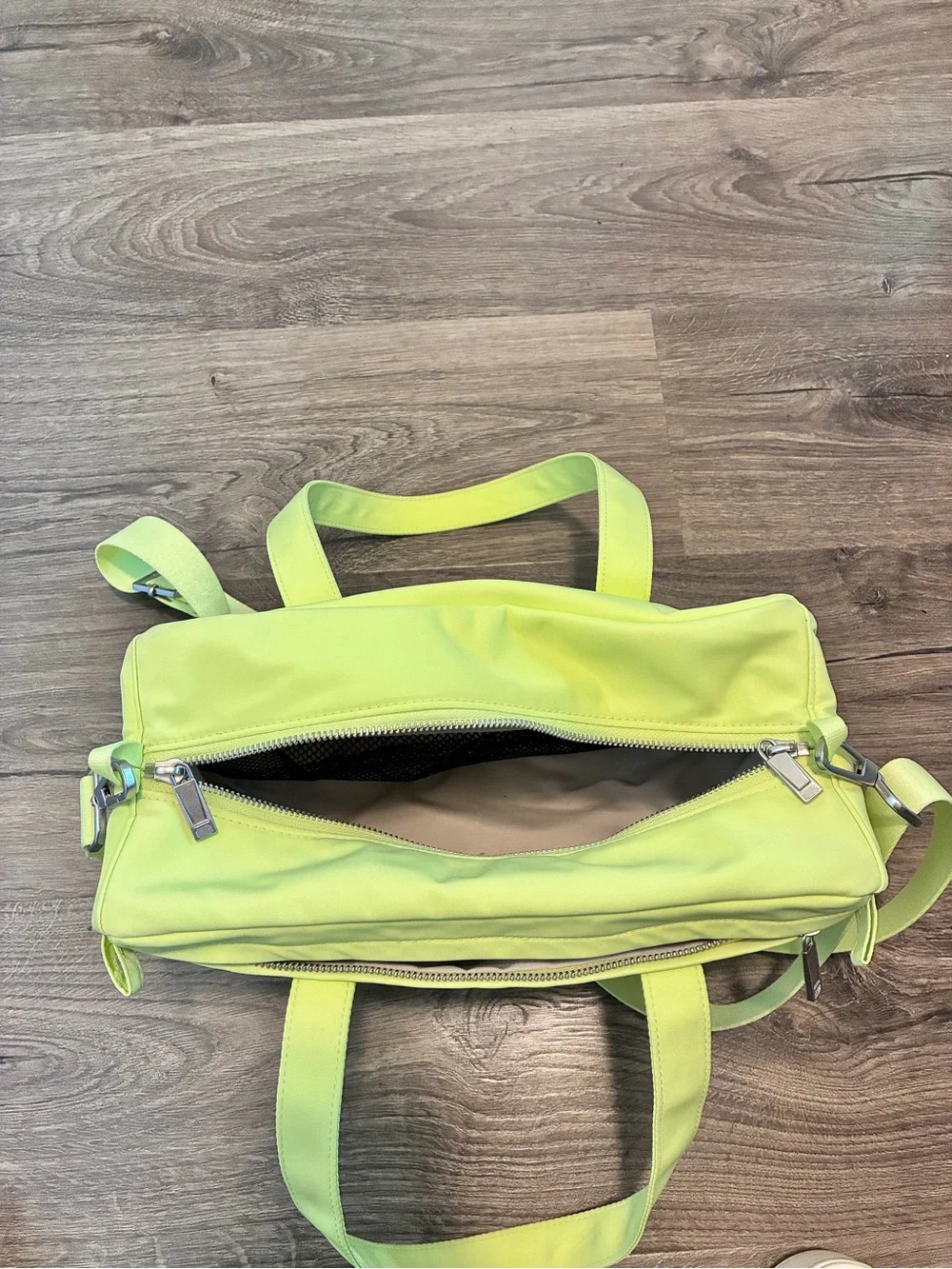 Calvin Klein Bright Yellow Shoulder Tote